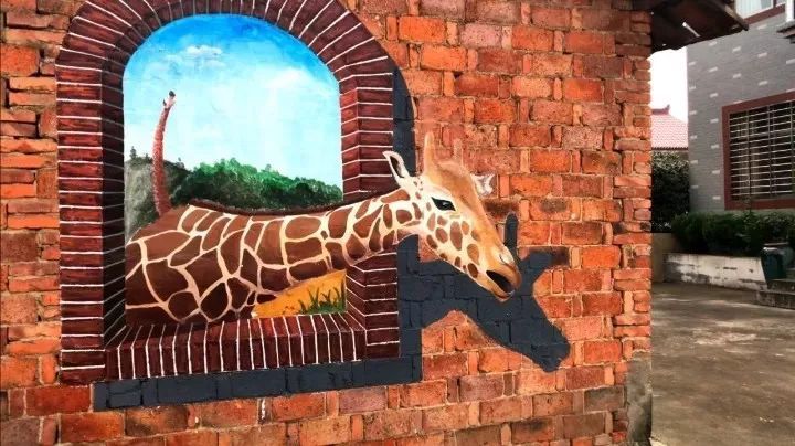 3D墻繪驚艷路人,你舍得走嗎?