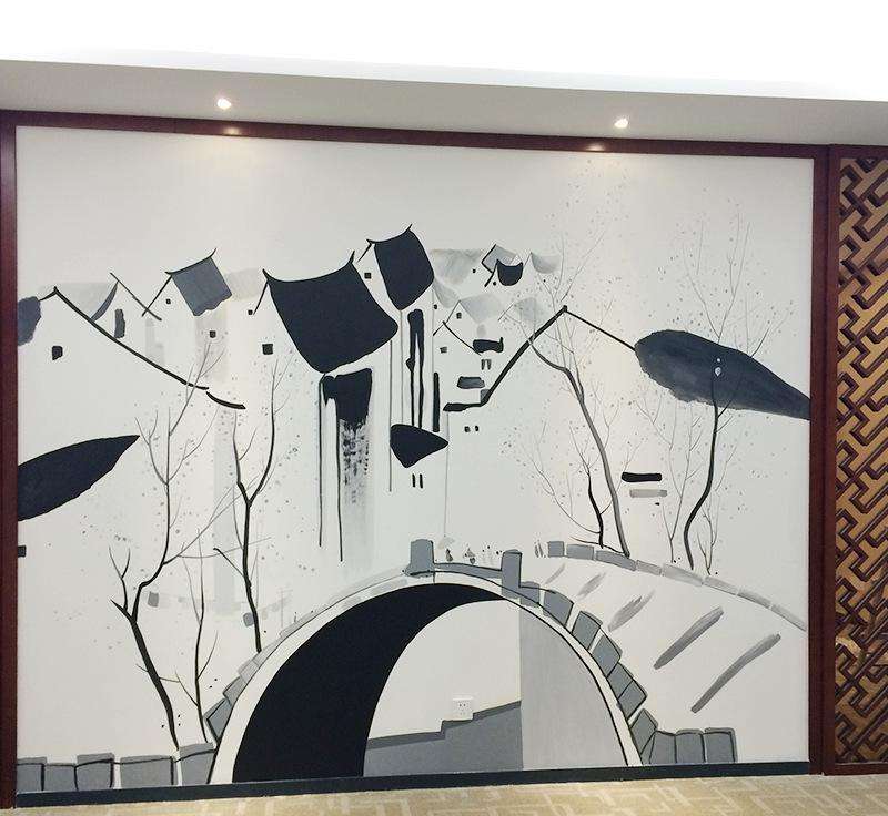 看看大師筆下的手繪墻,這才叫手繪墻!