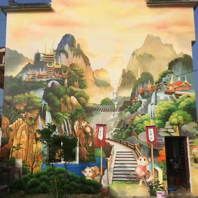 手繪墻讓青少年找到自己