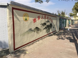 謝崗文化墻彩繪