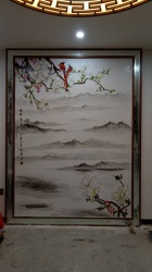 別墅背景墻 【墻繪公司】