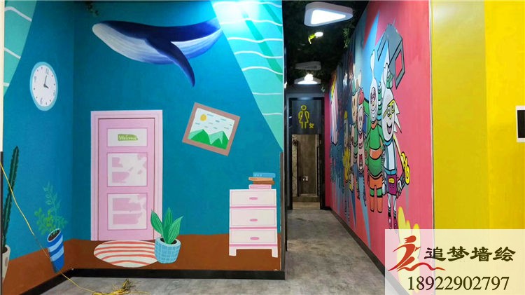 茶山碧桂園喜悅里廣場彩繪【幼兒園墻繪】