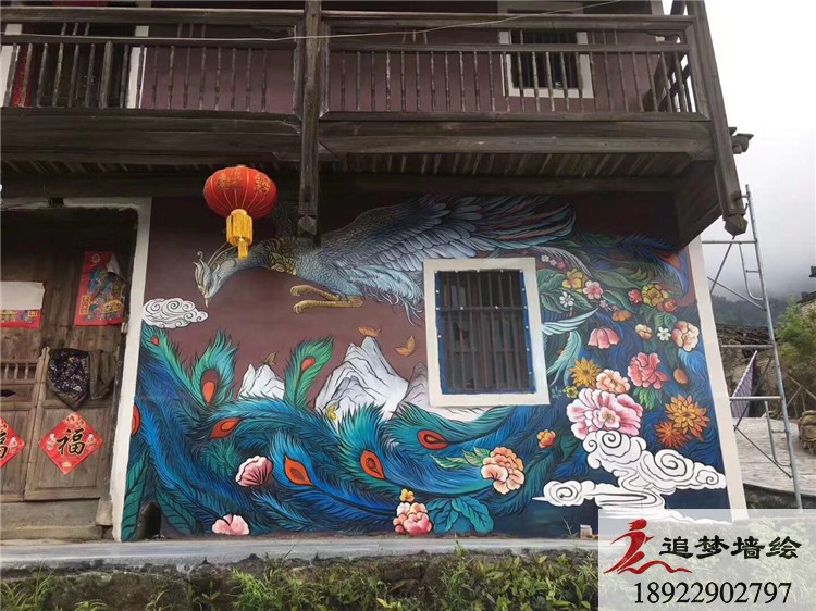 廣西網(wǎng)紅鄉(xiāng)村彩繪【壁畫】