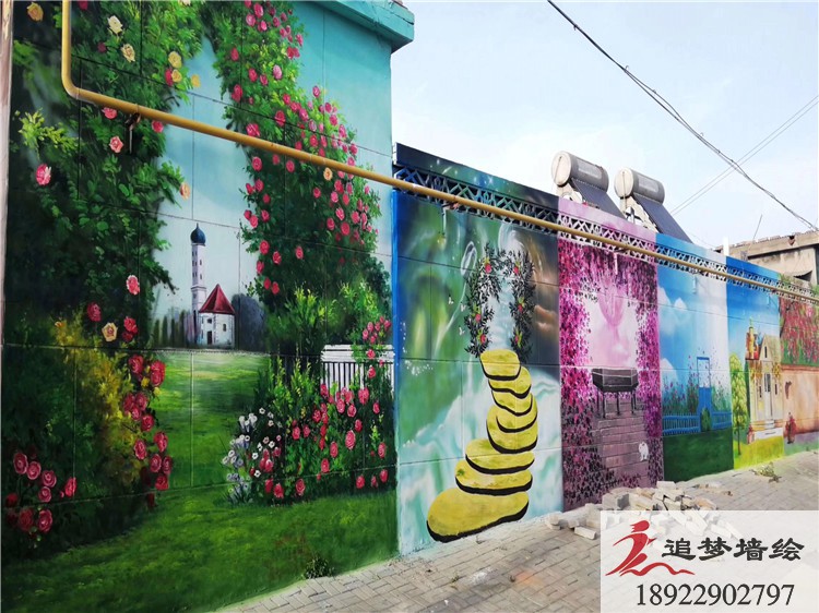 廣西網(wǎng)紅鄉(xiāng)村彩繪【壁畫】