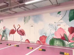 東莞萬科地下停車場【室內墻繪】