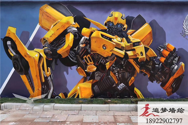 3D立體畫蜘蛛俠【墻繪公司】