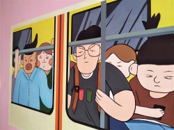 商場墻繪導(dǎo)覽圖