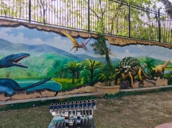 侏羅紀(jì)公園彩繪