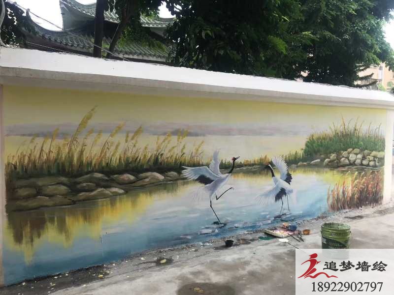 黃埔山水文化墻