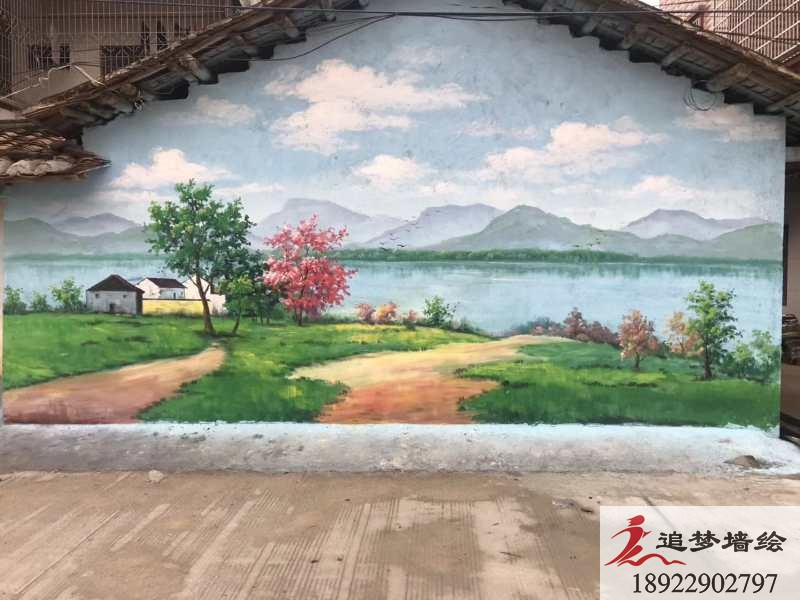 黃埔山水文化墻