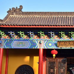 古建筑彩繪江門新會