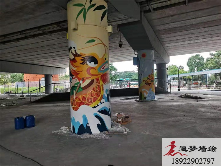 佛山五Y公園墻繪