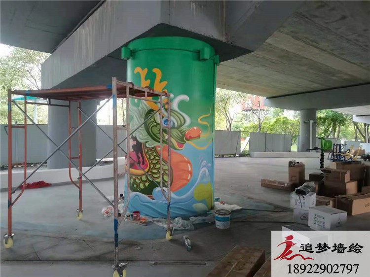 佛山五Y公園墻繪